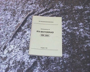 IFA BK 350 - BOXER - BETRIEBSANLEITUNG 1954 - 110S./NACHDRUCK - SOFTCOVER - 889$ - Picture 1 of 1