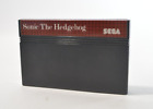 Sonic The Hedgehog Master system / Ms Game  PAL authentic original SEGA