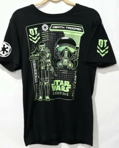 Star Wars: Rogue One 🔥DEATH TROOPER Schematics🤩Pictured Shoulders T-Shirt Med  - Picture 1 of 10