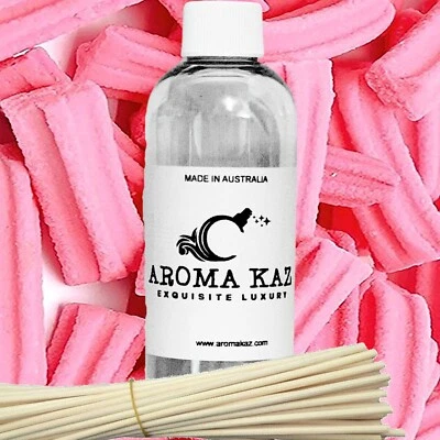 Pink Musk Stick Diffuser Fragrance Oil Air Freshener Vegan Cruelty-Free Foto 1 de 4