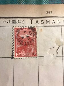 Tasmania stamp. Mount Wellington, 1d, 1913