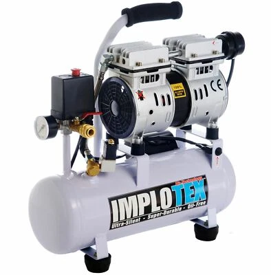 480W Silent Whisper Compressor Air 48dB Quiet Oil Free Maintenance Free IMPLOTEX - Image 1 of 4