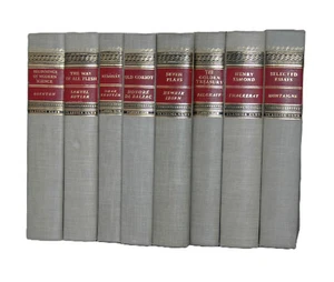 Vintage Lot Classic Club 8 Books Hardcover Palgrove Montaigne Boynton Thackeray - Imagen 1 de 4