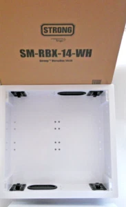 NEU Stark SM-RBX-14-WH, 14" H x 8" W VersaBox Einbau Dual Layer Flachbildschirm - Bild 1 von 3