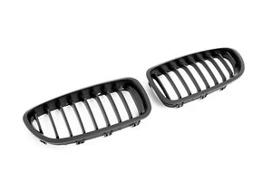 Griglia Maschera Calandra Nero Opaco Per BMW F10 F11 F18 Berlina Touring 2010- - Imagen 1 de 2