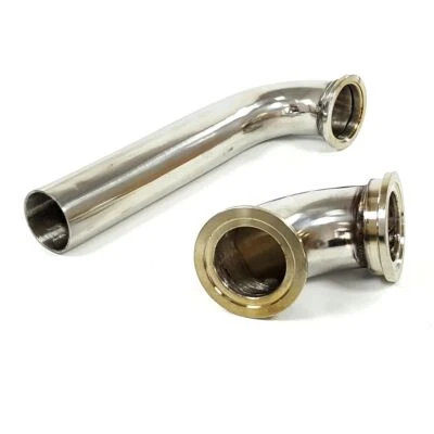for Tial MVR44 44mm V-Band External Wastegate 90 Degree Inlet Elbow+Outlet Pipe Foto 1 de 4
