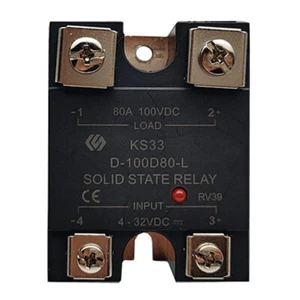 1PZ Modulo a stato solido KS33 D-100D80-L 4-32VDC 8A 100VDC - Foto 1 di 1