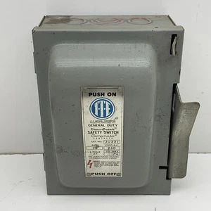 ITE JU321 Vacu-Break NON-Fusible General Duty Safety Switch 30A 240VAC 3-Phase - Bild 1 von 11