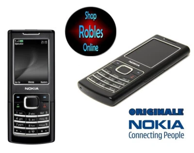 Nokia 6500 Classic Black (SIM-Lock Free) GSM 3G 4,Band Bluetooth 2MP Blitz GUT - Bild 1 von 2