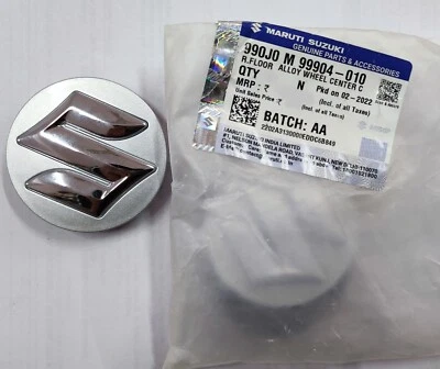 Tapa central plateada de aleación genuina para Suzuki Swift SX4 Splash Foto 1 de 3