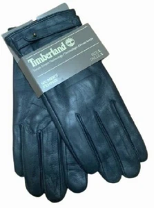 Timberland Leather Womens Gloves, touchscreen - Large - Peacoat Blue - BNWT - Picture 1 of 2