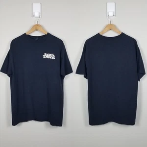 Suicidal Tendencies 90s Black Logo Giant Heavyweight Single Stitch T-Shirt Sz XL - Picture 1 of 12