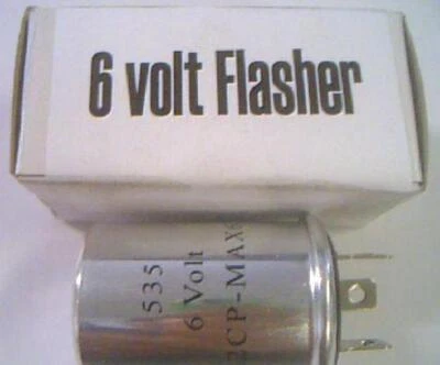 6 volt flasher Chrysler 1937 1938 1939 1940 1941 - 1955, 6v - Изображение 1 из 4