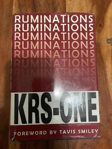 SIGNIERT KRS-ONE: Ruminations - Hardcover inklusive CD Tavis Smiley - Bild 1 von 4