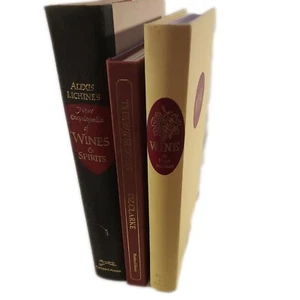 3 Wine Books Alexis Lichine Encyclopedia Oz Clarke  Wine Book Hugh Johnson Wine - Bild 1 von 9