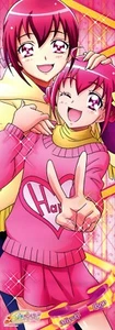 poster Smile Precure Pretty Cure Glitter Force anime Hoshizora Miyuki Ikuyo - Picture 1 of 2