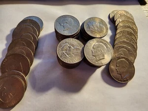 Verschiedene 70er Jahre Silberdollar - Bild 1 von 2