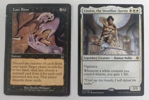Magic the Gathering deckmaster lot of 2 cards. - Picture 1 of 2