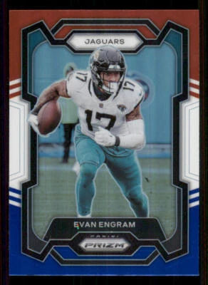 2023 Panini Prizm Prizms Red White and Blue #135 Evan Engram - Image 1 of 2