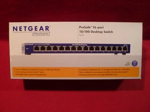 NetGear ProSafe FS116 16-Port 10/100 Desktop External Switch - Picture 1 of 5