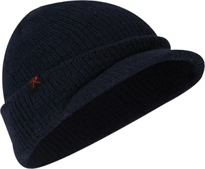 Berretto orologio lana con tesa - Cappello berretto lana con visiera - ottimo per l'inverno - Foto 1 di 11