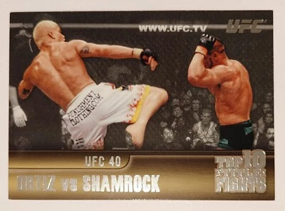 TITO ORTIZ KEN SHAMROCK 2011 Topps UFC TOP 10 TITLE FIGHTS #TT-23 NM-MT  A2 - Image 1 of 2