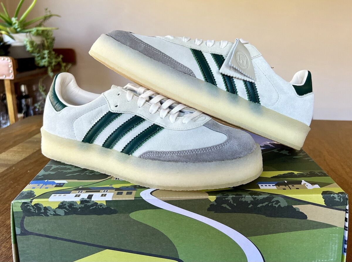 adidas Ronnie Fieg x Clarks x 8th Street Samba Chalk White adidas Ronnie Fieg x Clarks x 8th Street Samba Chalk White