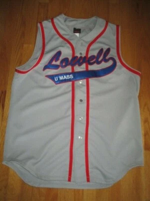 Vintage Wilson Label - UMASS LOWELL University of Massachusetts (Size 50) Jersey - Image 1 of 4
