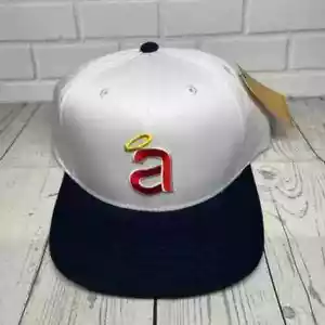 Vintage Los Angeles Angels MLB American Needle Hat Snapback Cap White New Men - Picture 1 of 8