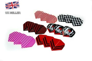 NEW 6 SETS 18 FLIGHTS ASSORTED STANDARD DART FLIGHTS UK SELLER - Picture 1 of 3