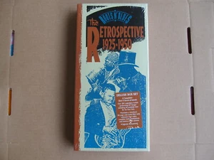ROOTS N' BLUES - The retrospective 1925-1950 SEALED 4 Cassette Box + book - Picture 1 of 2