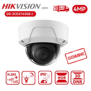 Cámara IP Hikvision OEM DS-2CD2143G0-I 4MP Domo Red Cámara Mental 4MM - Imagen 1 de 9