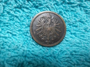 1876-A German 2 Pfennig Coin  KM 2  ...... - Picture 1 of 2