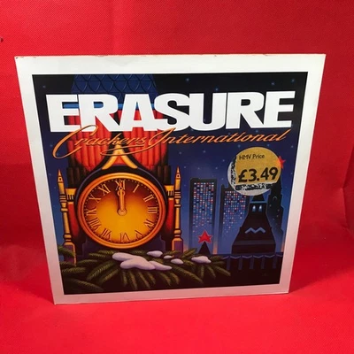 ERASURE Crackers International 1988 UK 4-track 12" vinyl EP Stop! record C - Image 1 of 4