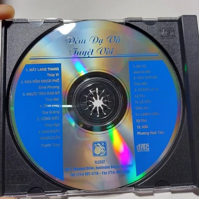Dem Da Vu Tiec Voi TLCD37 Vietnamese Music CD  - Image 1 of 4