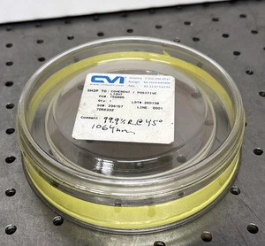 CVI for Coherent Large Ø4" Mirror for 1064nm YAG lasers @ 45° - Picture 1 of 7