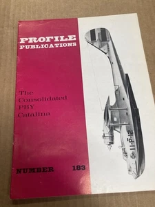 Profile Publications #183 CONSOLIDATED PBY CATA WWII Airplane EVETETT CASSAGNER - Imagen 1 de 2