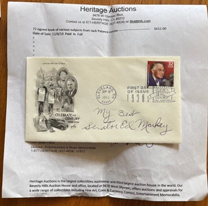 SENATOR ED MARKEY AUTOGRAPHED "FDR NEW DEAL" 1998 FIRST DAY COVER FDC ENVELOPE - Picture 1 of 2