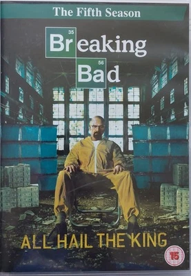 'BREAKING BAD: ALL HAIL THE KING' SEASON FIVE (2013)  DVD   EXCELLENT CONDITION - Image 1 of 2