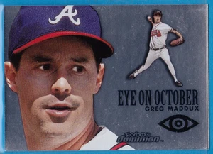 2000 Fleer/Skybox Dominion Eye on October - Greg Maddux #7 of 15 - Picture 1 of 2