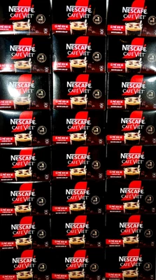 Nescafe Cafe Viet Instant Iced Black Coffee 15 Sachets x 16g(Pack of 24)~04/2026