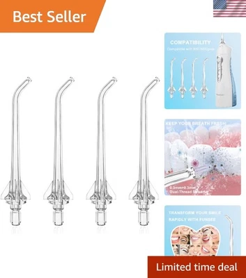 Puntas de repuesto de hilo dental AquaSonic 51 % más efectivas - 4 puntas clásicas Foto 1 de 4