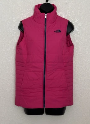 Chaqueta The North Face Harway Puffer Chaleco Aislado Cremallera Completa Senderismo Aire Libre, XL Foto 1 de 4
