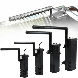 Fish Tank Oxygen Increasing Pump Water Filter Pump Low Level Water Submersible ŋ - Picture 1 of 17