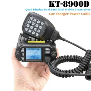 QYT KT-8900D 25W Mini-Mobilfunkgerät Dualband-FM-Transceiver 136-174 und 400-480 - Bild 1 von 11