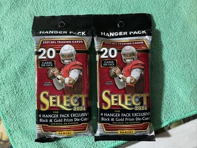2021 PANINI  SELECT  FOOTBALL HANGER PACKS  LOT. 2. FACTORY SEALED - Image 1 of 4