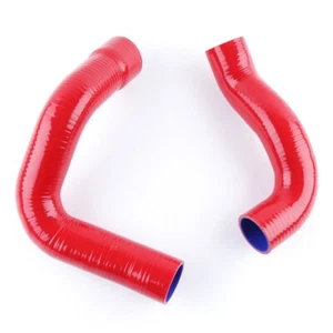 Red For 1964 Ford Galaxie 500 352 390 427 Engine Silicone Radiator Coolant Hose - Imagen 1 de 8