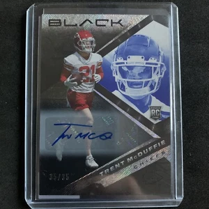 2022 Panini Black Trent McDuffie Auto # 35/35 - 148 - Chiefs Book End - Picture 1 of 4