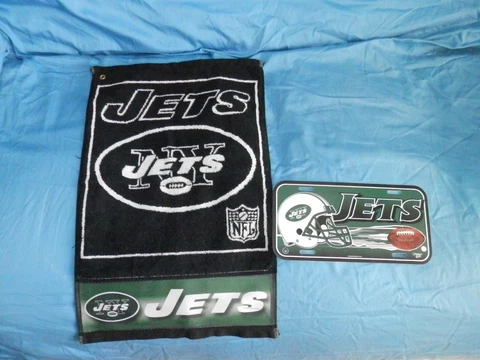 New York Jets License plate & towel new vintage Cover