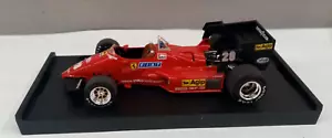 BRUMM 1/43 FERRARI 126 C4TURBO G.P BELGIO 1984 #28 RENE' ARNOUX R143 - Foto 1 di 3